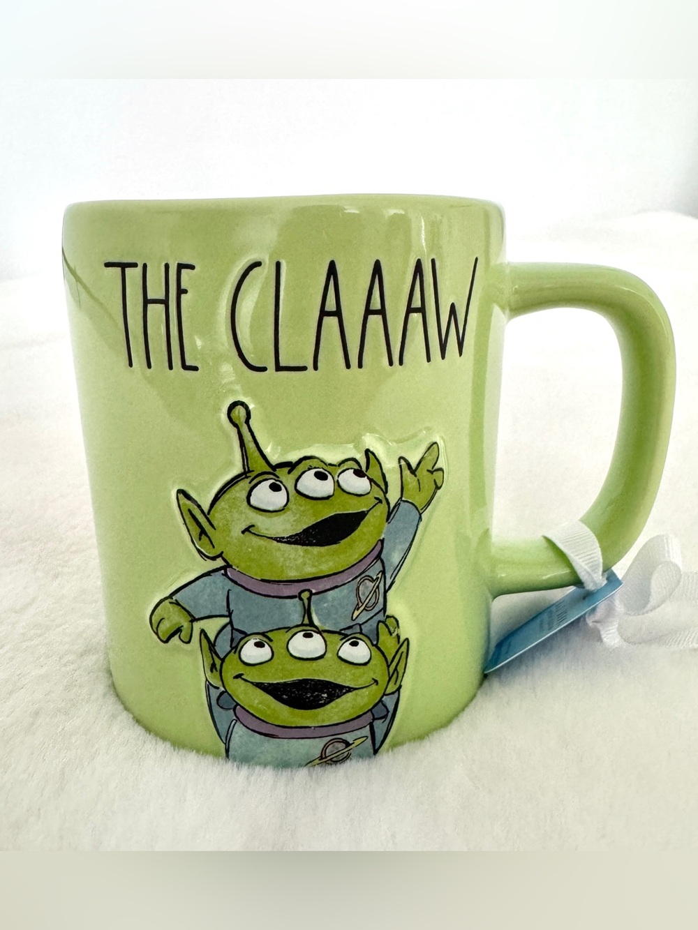 Rae Dunn X Disney Pixar Toy Story Green Claw Mug - NWT
